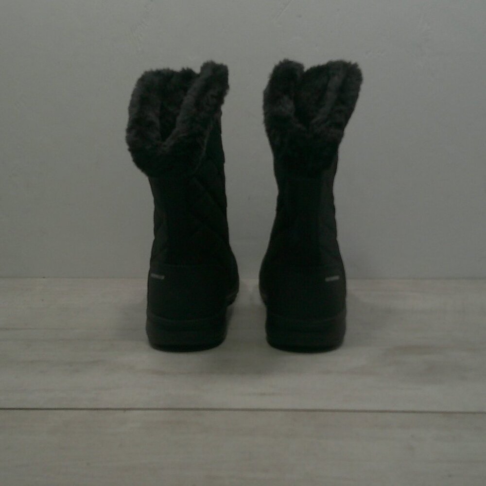 Columbia Ice Maiden II Black Quilted Waterproof Lace up Snow Winter Boots SZ 8 - Picture 11 of 12